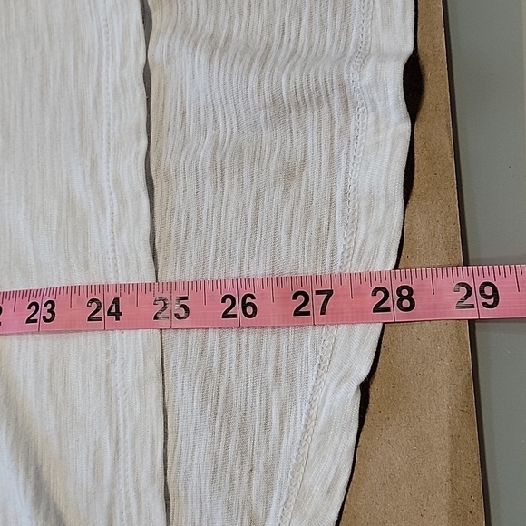 Chico's Size 2 (L/12) "The Ultimate Tee" in White.  Excellent Used Condition. - Picture 8 of 9